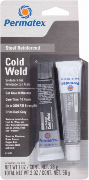 Permatex Κόλλα 2 Συστατικών Μετάλλων