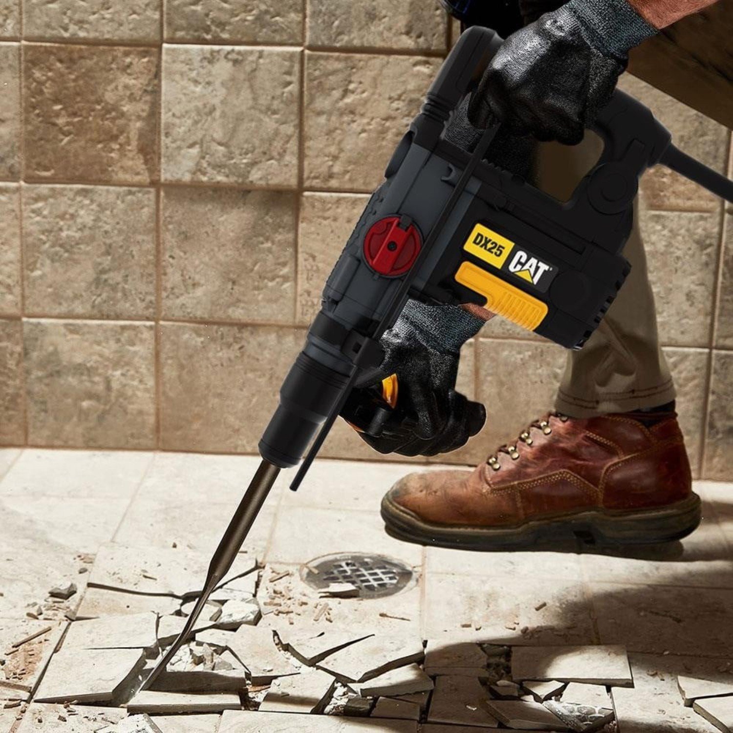 CAT Δράπανο περιστροφικό πιστόλετο SDS Max 1100W DX25 - Image 4